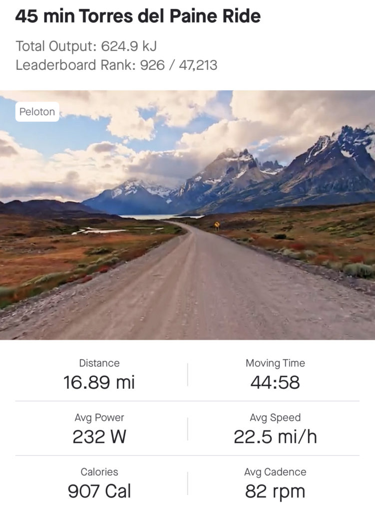 setting up peloton bike