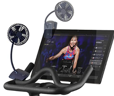 peloton bike fan