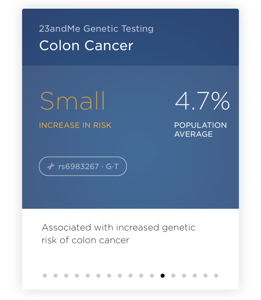 Colon genetic markers