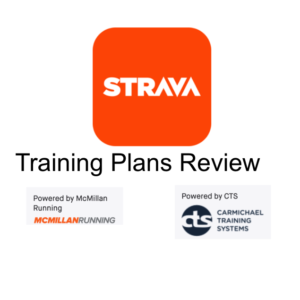 strava logo and training plans review