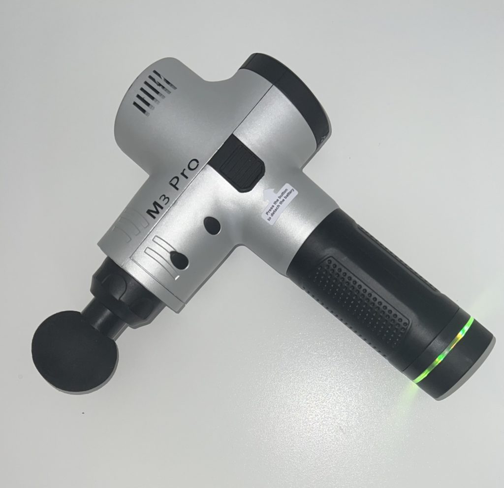 Deep tissue Massage gun with battery pack 