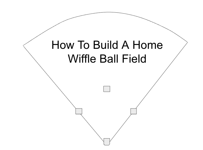standard dimensions for wiffle ball field