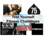 test yourself fitness challenge with logos of various challenges