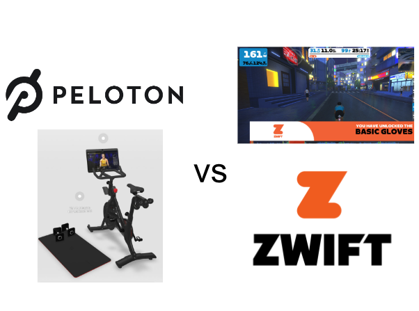 zwift on peloton bike